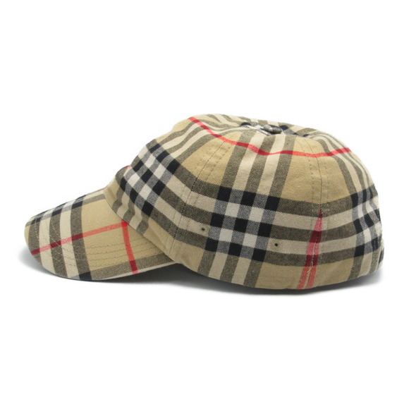 Burberry Baseball Cap Hat Cotton Beige - Picture 3 of 7